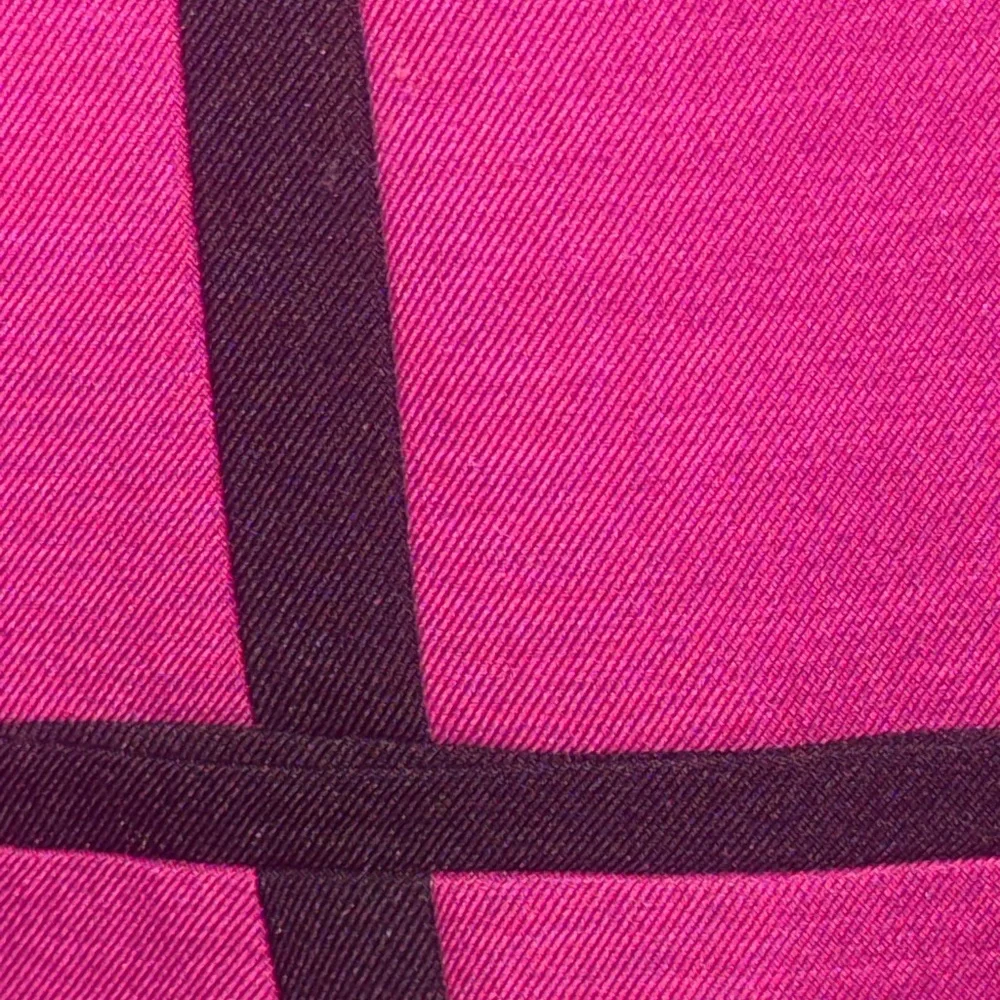 Evan Picone Fuchsia Jacket with Black Trim - Picture 3 of 6